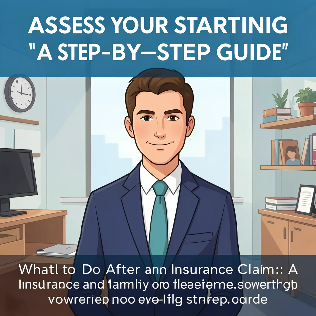 Step 2: Illustration for step: Assess your starting point related to What to Do After an Insurance Claim: A
