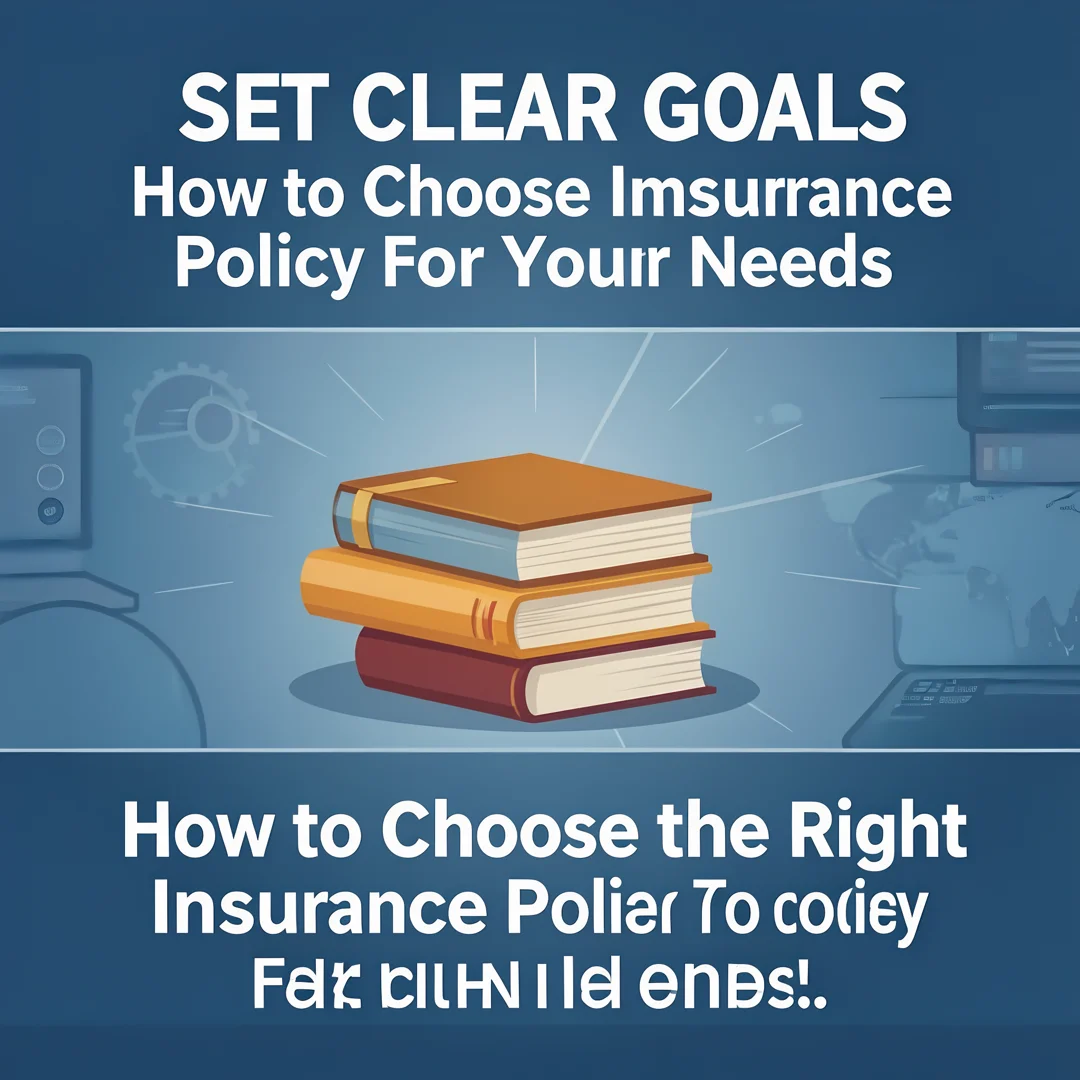 Step 3: Illustration for step: Set clear goals related to How to Choose the Right Insurance Policy for Your