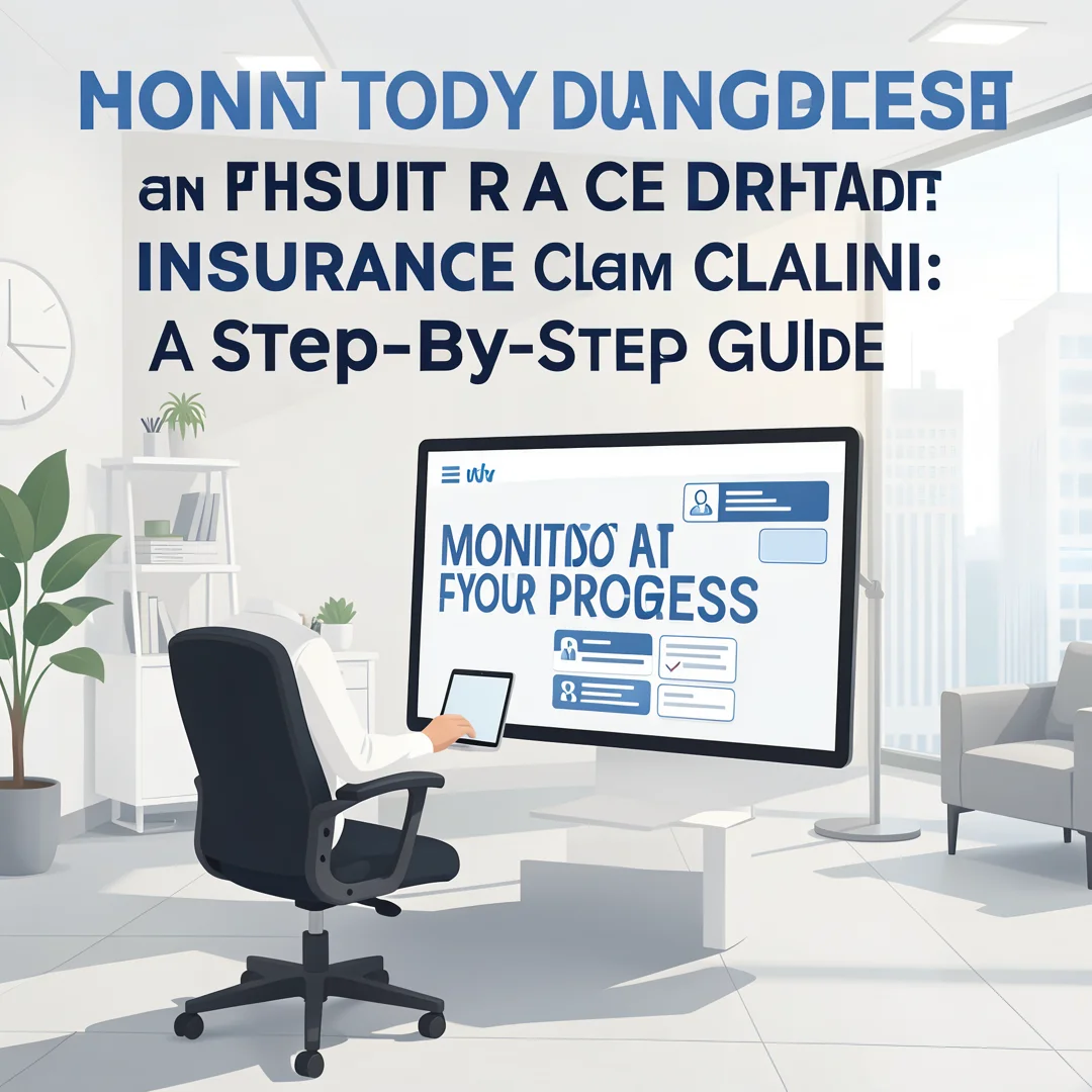 Step 6: Illustration for step: Monitor your progress related to What to Do After an Insurance Claim: A Step-