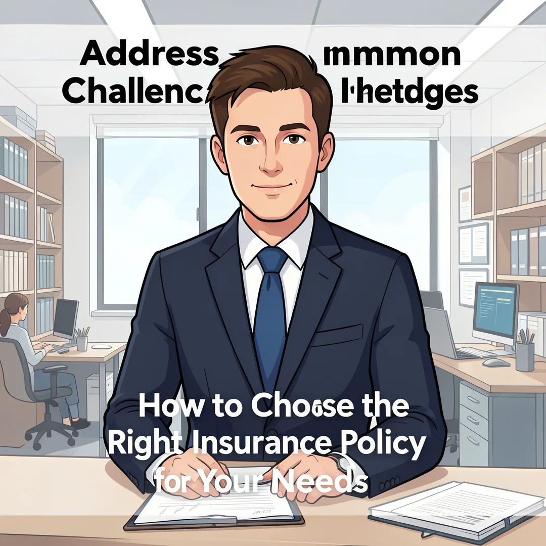 Step 7: Illustration for step: Address common challenges related to How to Choose the Right Insurance Policy