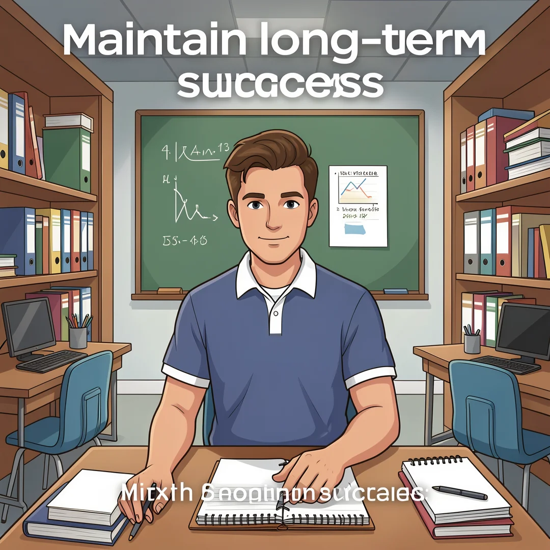 Step 8: Illustration for step: Maintain long-term success related to How to Save Money on Insurance Without